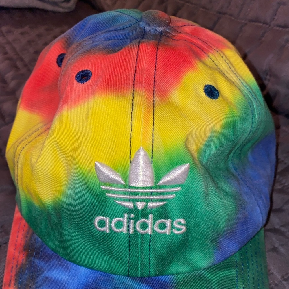 Adidas tie dye hat